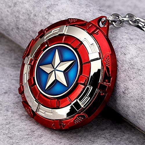Captain America Rotating Shield Key Chain